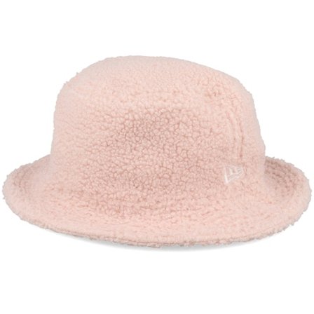 New Era - Rosa bucket Chapéu - Womens Borg Pink Bucket @ Hatstore