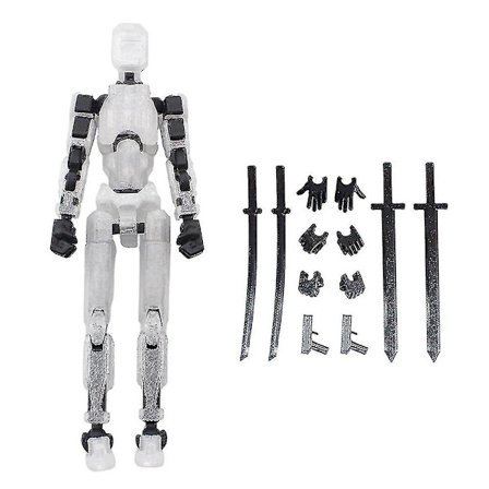 T13 Action Figure, Titan 13 Action Figure, Robot Action Figure, 3d printed Action Nytt