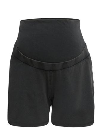 Mlstinna Jersey Shorts A. Shorts Flowy Shorts/Casual Shorts Musta Mamalicious