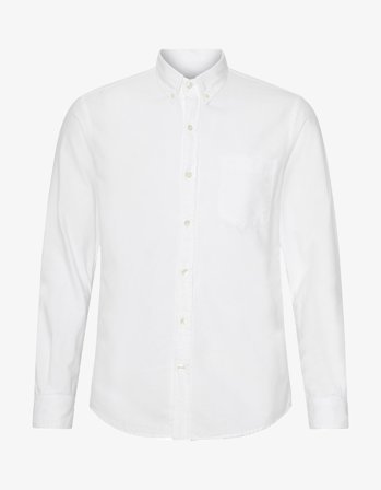 Organic Button Down Shirt - Optical White - 2XL