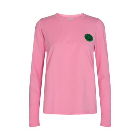 Liberté Ginger T-shirt LS Pink, Dame Bluser