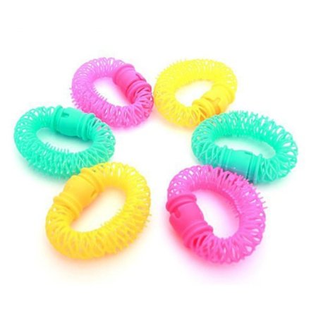 8-pack hårspolar till lockigt hår, frisyr vågigt lockar spolar