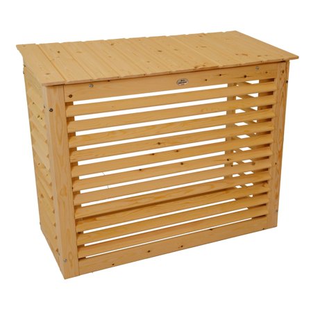 Eden Wood EW 3002-0 Värmepumpsskydd 112 x 85,5 x 50 cm Obehandlad, Utemiljö