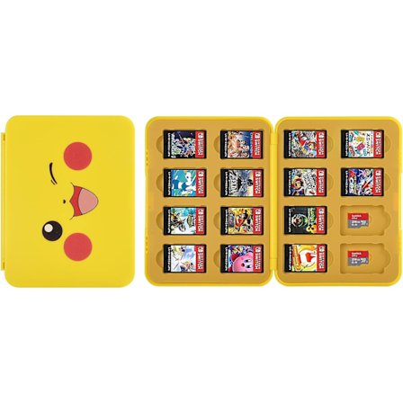 Spilkort Opbevaringskasse, Nintendo Switch Patron Opbevaring med 16 Slots Spilkort Opbevaringskasse til 3DS/3DS/DSI/DSI XL