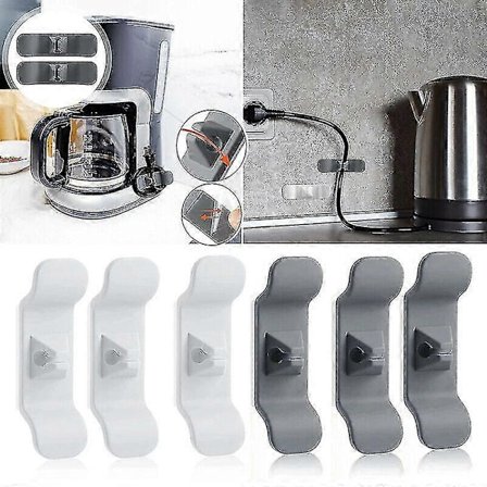 4 Pak Ledningsholder til Køkkenmaskiner Ledningsorganisator Ledningsvikler Tk