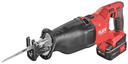 Flex RSP DW 18.0-EC Tigersåg med batteri och laddare, Maskiner