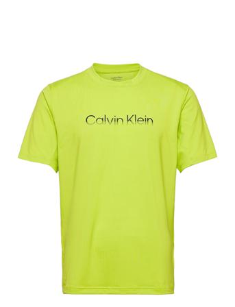 Wo - S/S T-Shirt Green Calvin Klein Performance