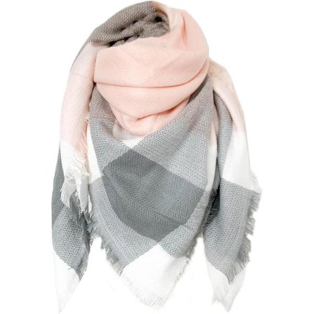 Vinterskjerf for kvinner 140 cm Mykt Varmt Motesjal Vinterskjertilbehør