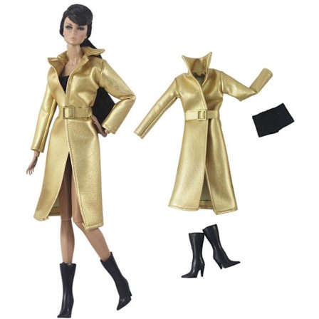 Nukkemekko PU-nahkatakki 6 6