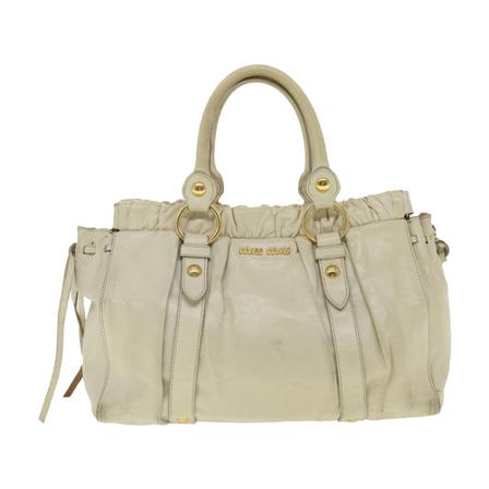 Miu Miu Pre-owned, Handbags Wit, Dames, Maat:ONE Size