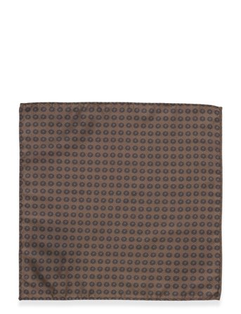 Bow Tie With Pattern Brown Lindbergh Black