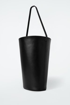 COS Women's Bucket Bag - Leather in Black