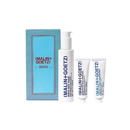 Malin+Goetz Fresh Faced Starter Kit 2 x 30ml + 118ml, Gaver, Mænd, Gaveæsker Til Ham