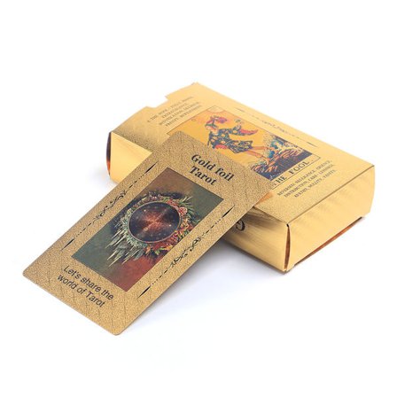 Goldfoil Oracle Tarot Card