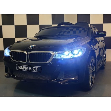 Børnebil BMW GT 12V maling sort