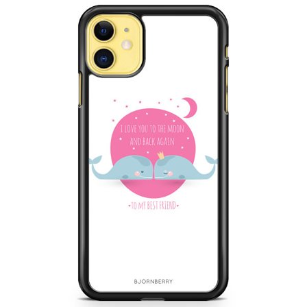 Bjornberry Hårdskal iPhone 11 - Love You To The Moon