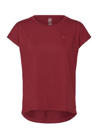 Onpaubree Life On Ss Bat Loose Tee Noos Burgundy Only Play