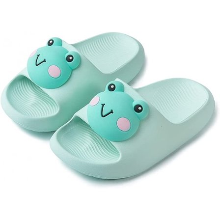 Barns Sliders Gutt Jenter Tøfler Småbarn Strand Basseng Slide Sandaler Slip-on Sommer Flip Flops