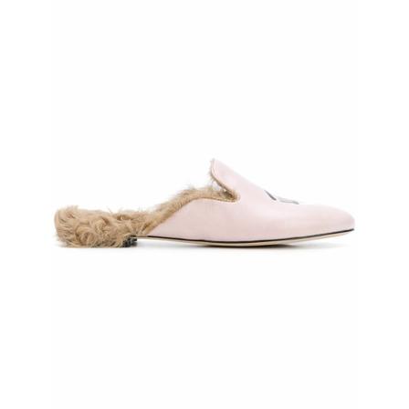 Chiara Ferragni Collection, Womens Cf 1638 Leather Loafers Różowy, Kobieta, Rozmiar: 36 EU