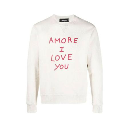 Dsquared2, Sweatshirt Beige, Dames, Maat:L