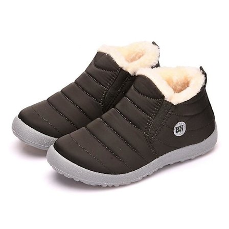 Vinterlägenheter Slip On Plattform Sneakers