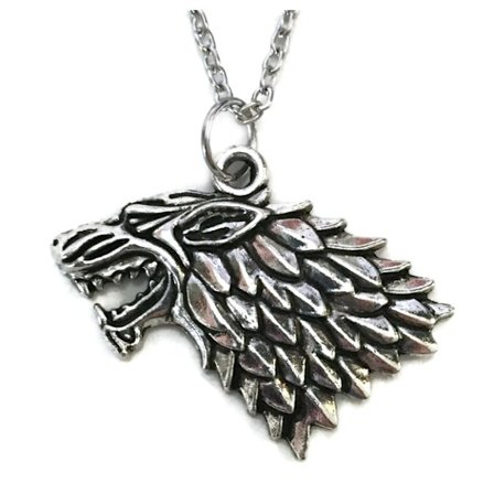 Necklace - Wolf - House Stark - Game of Thrones