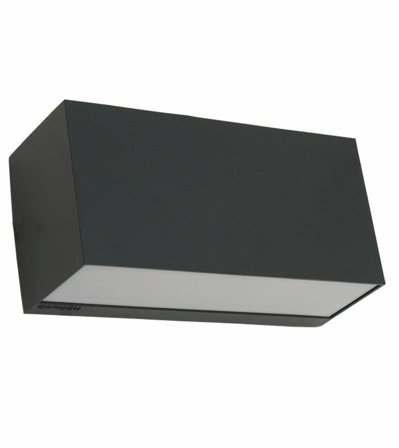 Norlys Asker 1511 Veggarmatur LED, 8W, 3000K, 186 lm Grå, Belysning