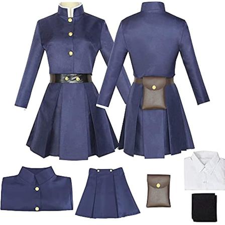 Halloween Cosplay kostume kvinde nederdel sæt tegneserie skole tema kostume X Large