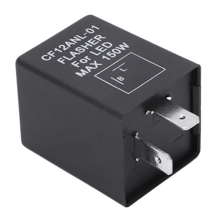 2-benet 10A 0,1W til 150W højeffekts blinkrelæ blinklys til bil motorcykel elbil 12V