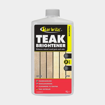 Teakåterställare Star Brite Premium Teak Brightener, steg 2, 1 liter