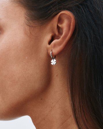 Edblad Lucky Hoops Mini Sølvfarget Smykker Jente - Kids Brand Store