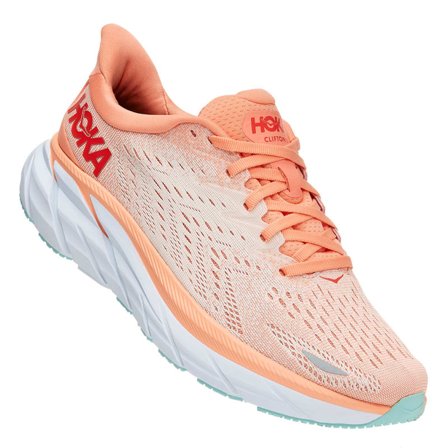 Hoka One One Women's Clifton 8 Women Running shoes Orange 39 1/3