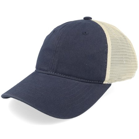 Wei - Blauw trucker Cap - Wezi Blue/Beige Soft Trucker Cap @ Hatstore