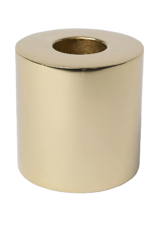 Åhléns Home Vändbar ljusstake MINI 5 cm Ljus & ljusstakar Guld ONESIZE