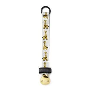Elodie Kindly Konrad Giraffe Pacifier Clip One Size - Baby feeding - One size - White