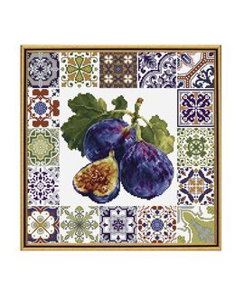 Stickpackung Bild Mittelmeer Feigenmosaik - Luca-S