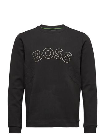 Salbo Iconic T-shirts Long-sleeved Musta BOSS