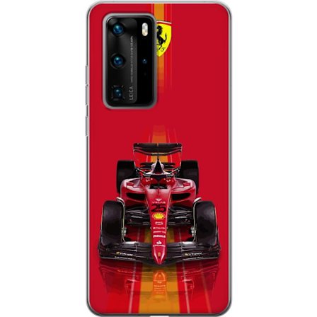 Kompatibelt Mobilskal till Huawei Huawei P40 Pro Ferrari Formel 1-bil i ikonisk röd design med sportig precision