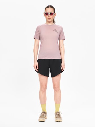 Klättermusen Groa Igneous SS Tee Women's - Purple Dove - XL