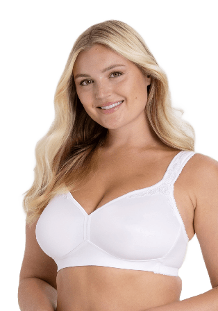 Miss Mary of Sweden Smoothly T-shirt Bh Utan Bygel Dam Vit B90