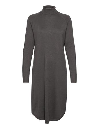 Cuannemarie Ls Dress Grey Culture