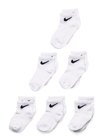 6Q-6Pk Quarter Sock White Nike