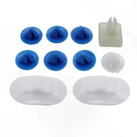 10-pakning Sidekjørt Monteringsklemmer for Citroen DS3 1610186180