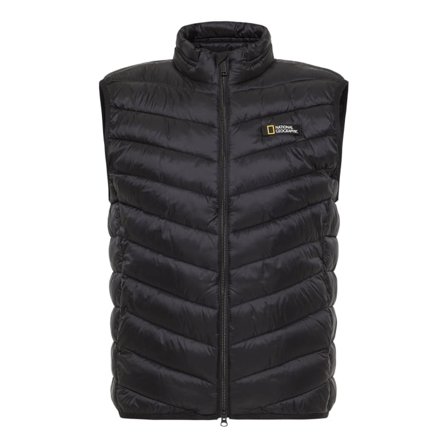 National Geographic Men's Vest Men lined vests Black M