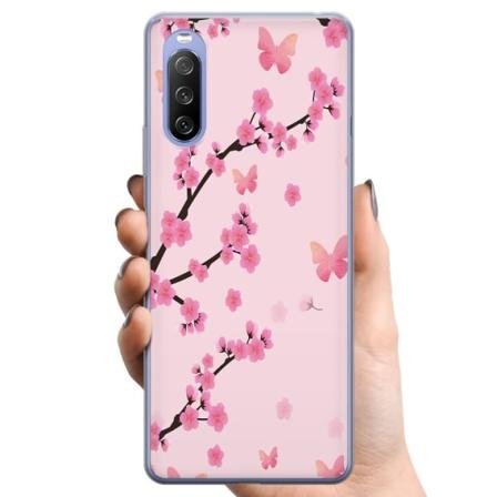 Sony Xperia 10 III Lite TPU Matkapuhelimen kuori Kukat