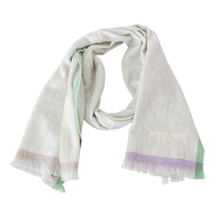Missoni Scarf , Grijs , Heren , Maat: ONE Size Sjaals