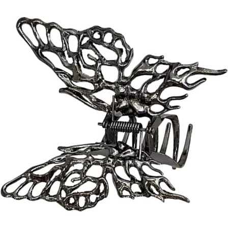 Hår Boble Stor Metalklemme Hajklemme Damer Klo Klemmer Elegante Hårspænder til Tykt Hår Hårfæste Barrette