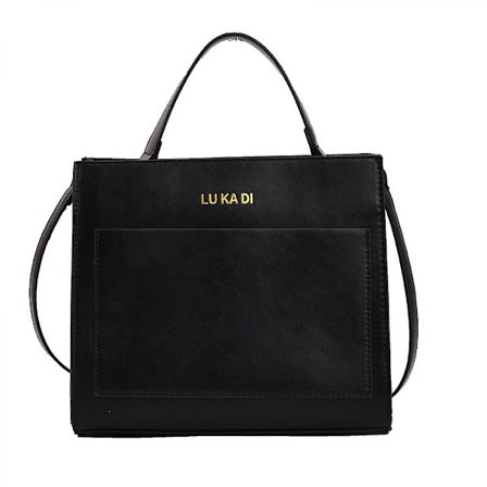 Mordely Pu Leather Womens Bag Trend Small Fashion Luxury Handbag Female Woman New Handbags Messenger Wlack)