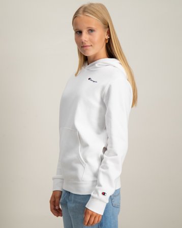 Champion Hooded Sweatshirt Vit Huvtröjor/Hoodies Tjej - Kids Brand Store