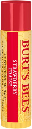Burt's Bees Strawberry Lip Balm Strawberry, Skincare, Ansigtspleje, Læbepleje